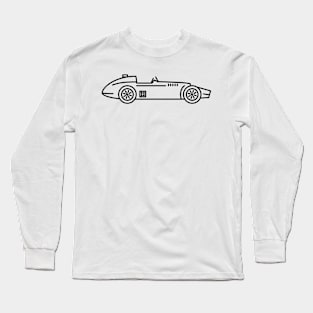 F1 World Champ Car 1956 Ferrari D50 Fangio Long Sleeve T-Shirt